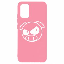 Чехол для Samsung A02s/M02s Злая свинка - PrintSalon