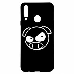 Чехол для Samsung A20s Злая свинка - PrintSalon