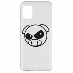 Чехол для Samsung A31 Злая свинка - PrintSalon