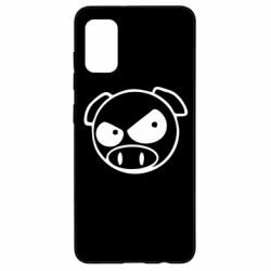 Чехол для Samsung A41 Злая свинка - PrintSalon