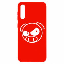 Чехол для Samsung A50 Злая свинка - PrintSalon