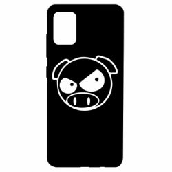 Чехол для Samsung A51 Злая свинка - PrintSalon