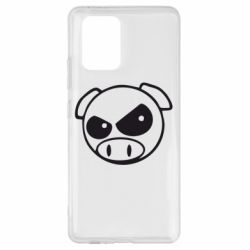 Чехол для Samsung S10 Lite Злая свинка - PrintSalon