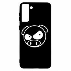 Чехол для Samsung S21+ Злая свинка - PrintSalon