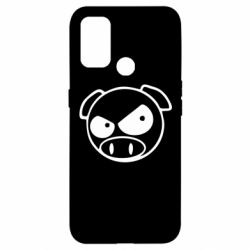 Чехол для Oppo A53/A32/A33 Злая свинка - PrintSalon