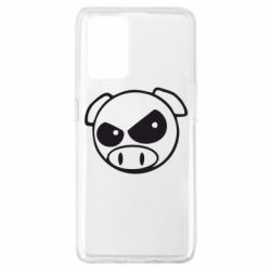 Чехол для Oppo A74 4G Злая свинка - PrintSalon