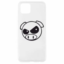 Чехол для Oppo A92s Злая свинка - PrintSalon