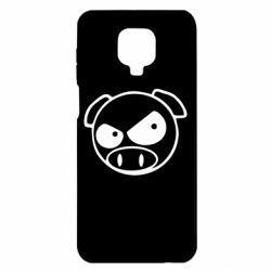 Чехол для Xiaomi Redmi Note 9S/9Pro/9Pro Max Злая свинка - PrintSalon