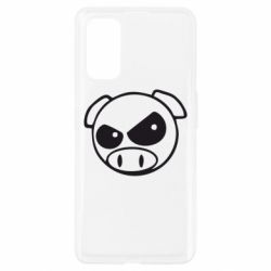 Чехол для Realme 7 Pro Злая свинка - PrintSalon