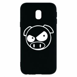 Чехол для Samsung J3 2017 Злая свинка - PrintSalon