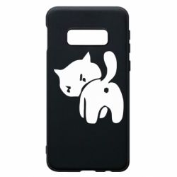 Чехол для Samsung S10e злой котэ - PrintSalon