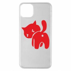 Чехол для iPhone 11 Pro Max злой котэ - PrintSalon