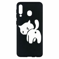 Чехол для Samsung M30 злой котэ