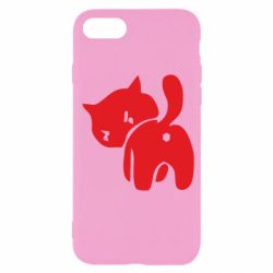 Чехол для iPhone SE 2020 злой котэ - PrintSalon