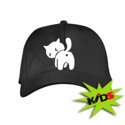 Детская кепка злой котэ - PrintSalon