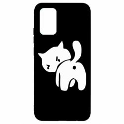 Чехол для Samsung A02s/M02s злой котэ - PrintSalon