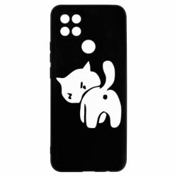 Чехол для Oppo A15s/A15 злой котэ - PrintSalon