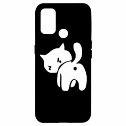 Чехол для Oppo A53/A32/A33 злой котэ - PrintSalon