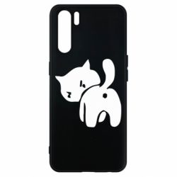 Чехол для Oppo A91/Reno3 злой котэ - PrintSalon