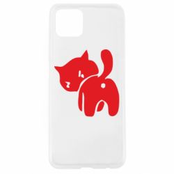 Чехол для Oppo A92s злой котэ - PrintSalon