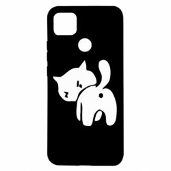 Чехол для Xiaomi Redmi 9c злой котэ - PrintSalon