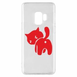 Чехол для Samsung S9 злой котэ - PrintSalon