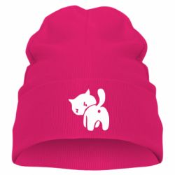Детская шапка злой котэ - PrintSalon