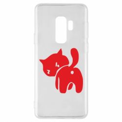 Чехол для Samsung S9+ злой котэ - PrintSalon