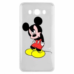 Чохол для Samsung J7 2016 Злий Міккі Маус-PrintSalon Чохол для Samsung J7 2016 Злий Міккі Маус
