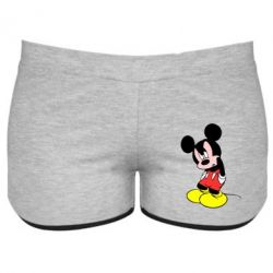 Жіночі шорти Злий Міккі Маус - PrintSalon