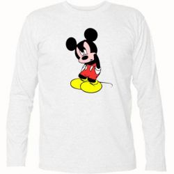 Футболка з довгим рукавом Злий Міккі Маус - PrintSalon