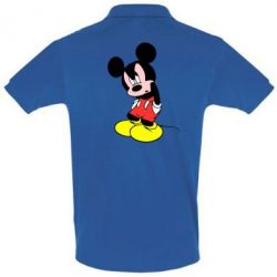 Мужское поло Злий Міккі Маус - PrintSalon