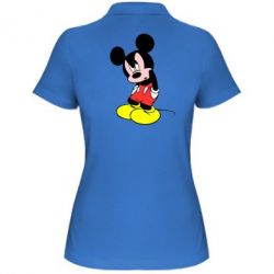 Жіноче поло Злий Міккі Маус - PrintSalon