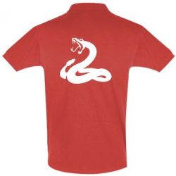 Мужское поло Змея - PrintSalon