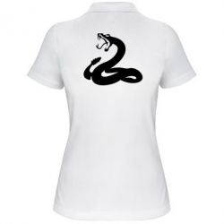 Женское поло Змея - PrintSalon