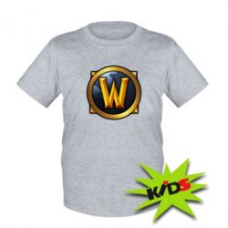 Дитяча футболка Значок wow - PrintSalon