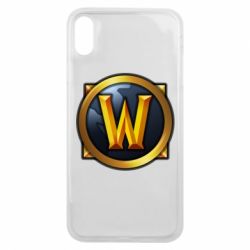 Чохол для iPhone Xs Max Значок wow - PrintSalon