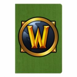 Блокнот з принтом Значок wow - PrintSalon