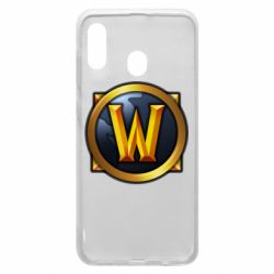 Чохол для Samsung A20 Значок wow - PrintSalon