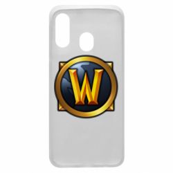 Чохол для Samsung A40 Значок wow - PrintSalon