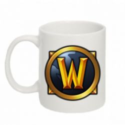 Чашка 320ml Значок wow