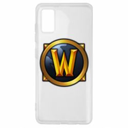 Чохол для Samsung A41 Значок wow - PrintSalon