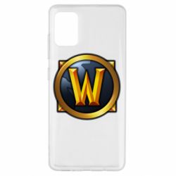 Чохол для Samsung A51 Значок wow - PrintSalon