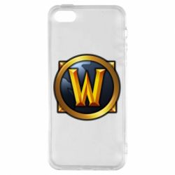 Чохол для iphone 5/5S/SE Значок wow - PrintSalon