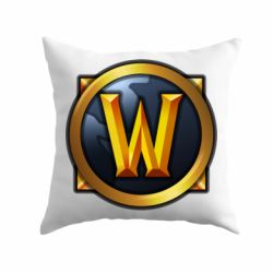 Подушка Значок wow - PrintSalon