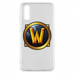 Чохол для Huawei P20 Значок wow - PrintSalon