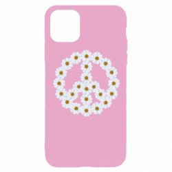 Чехол для iPhone 11 Pro Знак мира из ромашек - PrintSalon