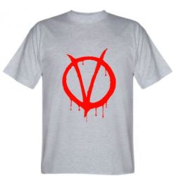 Мужская футболка Stedman Знак Вендетты - PrintSalon