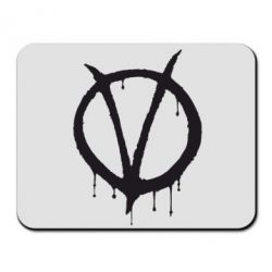 Коврик для мыши Знак Вендетты - PrintSalon