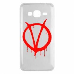 Чехол для Samsung J3 2016 Знак Вендетты - PrintSalon